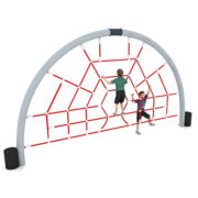 Bộ leo dây mạng nhện khung hình bán nguyệt cho sân chơi trẻ em