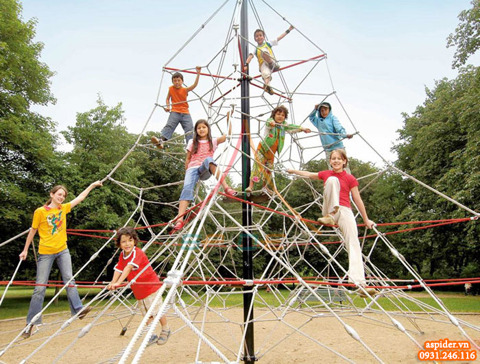 Bộ tháp dây leo đơn ngoài trời cho các bé ASE-018