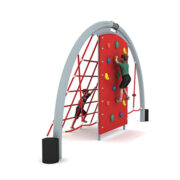 Bộ vách leo dây hình bán cầu cho bé leo trèo vận động