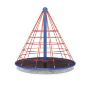 Tháp leo dây cho trẻ em vận động leo trèo vui thích