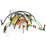 Bộ vận động thể chất leo dây kèm thang leo ngoài trời giá rẻ