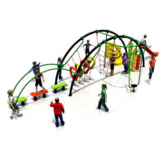 Bộ vận động thể chất ngoài trời cho trẻ em chơi đùa thích thú