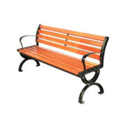 Ghế băng công viên ngoài trời có tựa giá rẻ chất lượng