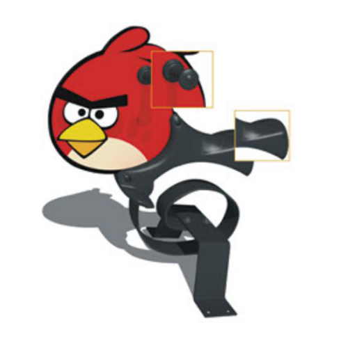 Thú nhún lò xo cho bé hình Angry Birds ATN - 016
