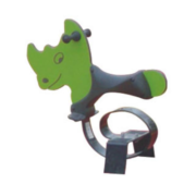 Thú nhún lò xo giá rẻ kiểu độc lạ con tê giác ATN - 014
