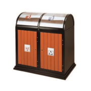 Thùng rác cho công viên ngoài trời rẻ đẹp chất lượng