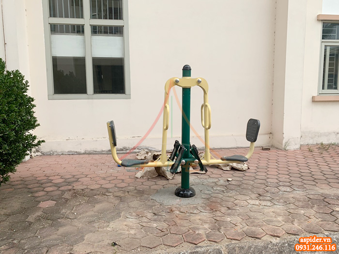 Lắp đặt thiết bị thể dục ngoài trời cho khu đô thị tại Tây Hồ, Hà Nội