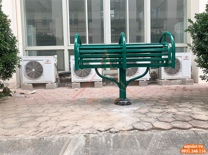 Lắp đặt thiết bị thể dục ngoài trời cho khu đô thị tại Tây Hồ, Hà Nội