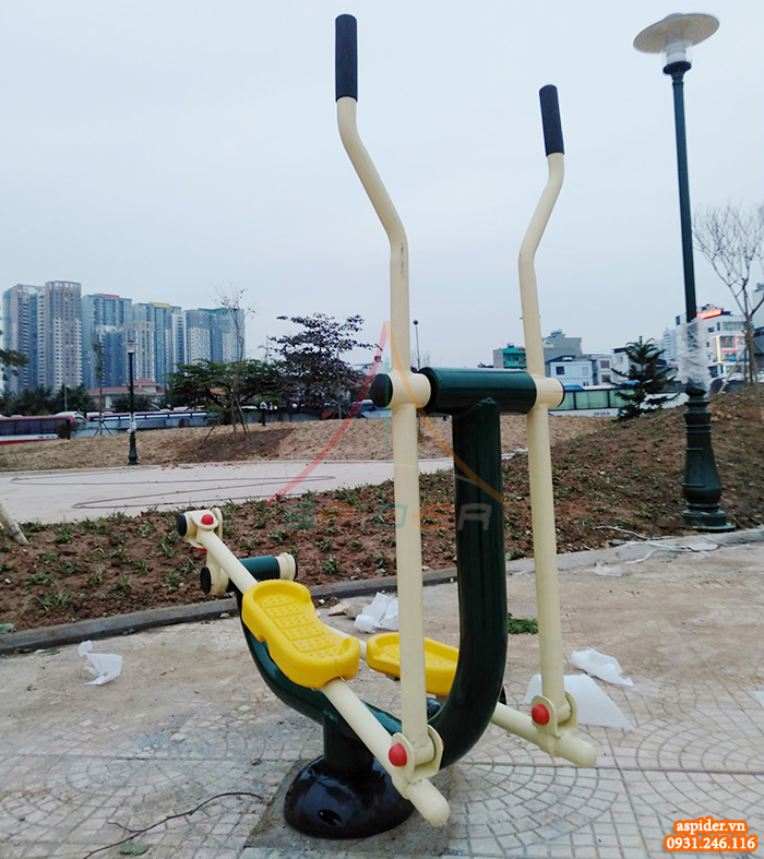 Lắp đặt thiết bị thể dục ngoài trời công viên tại Hà Đông, Hà Nội