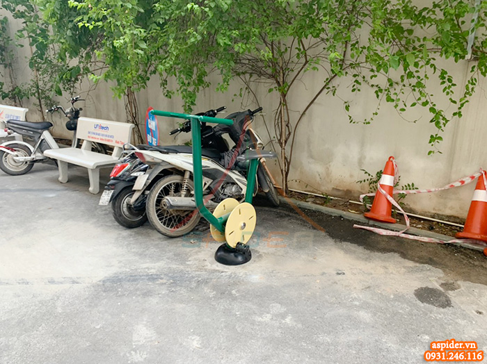 Lắp đặt thiết bị thể dục thể thao ngoài trời cho khu chung cư tại Hà Nội